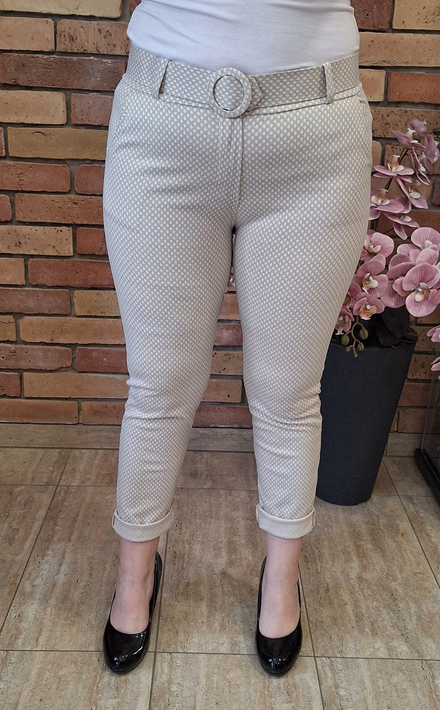 Pamut, mintás nadrág