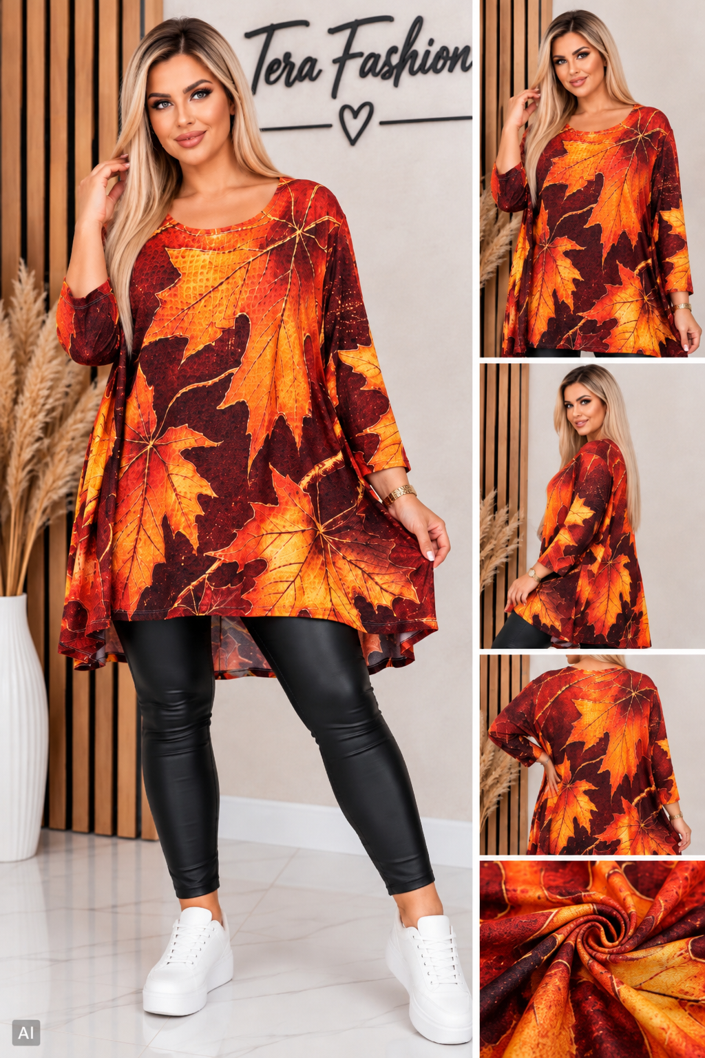 COLORS 🌈 Plus Size tunika több mintával