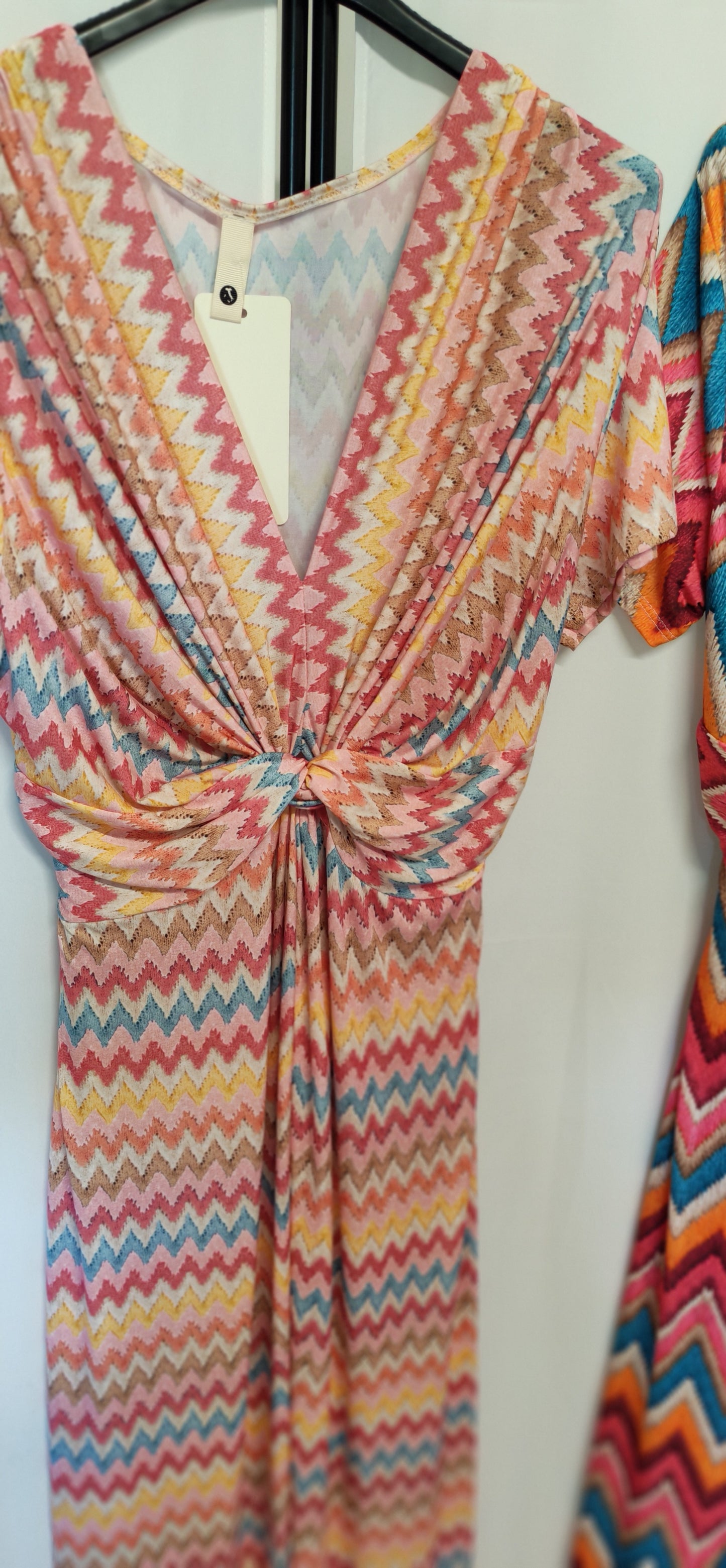 BOHO ZigZag Maxi ruha