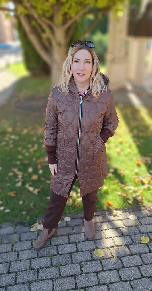 Passzés ujjú kabát