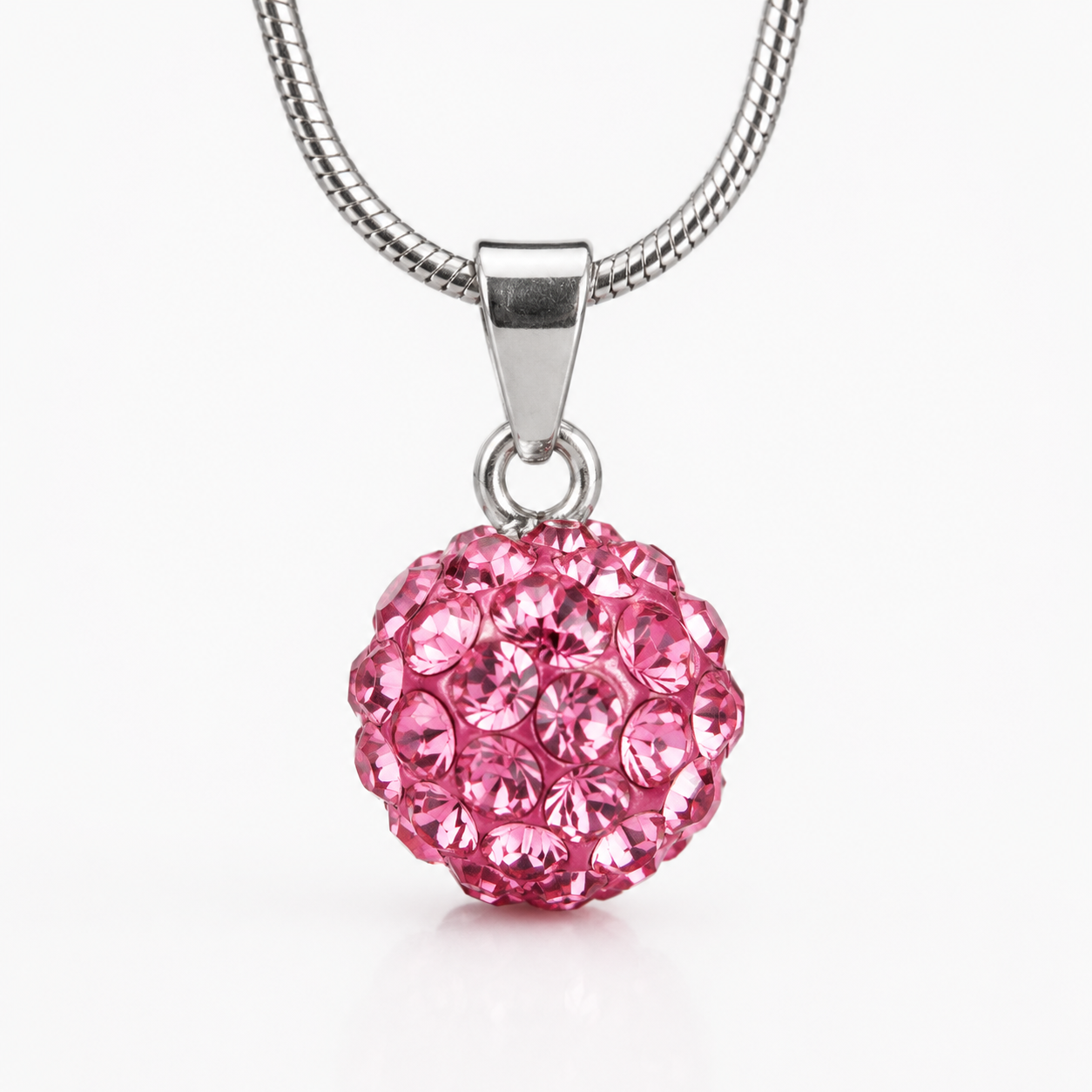 Pink Crystal nyaklánc