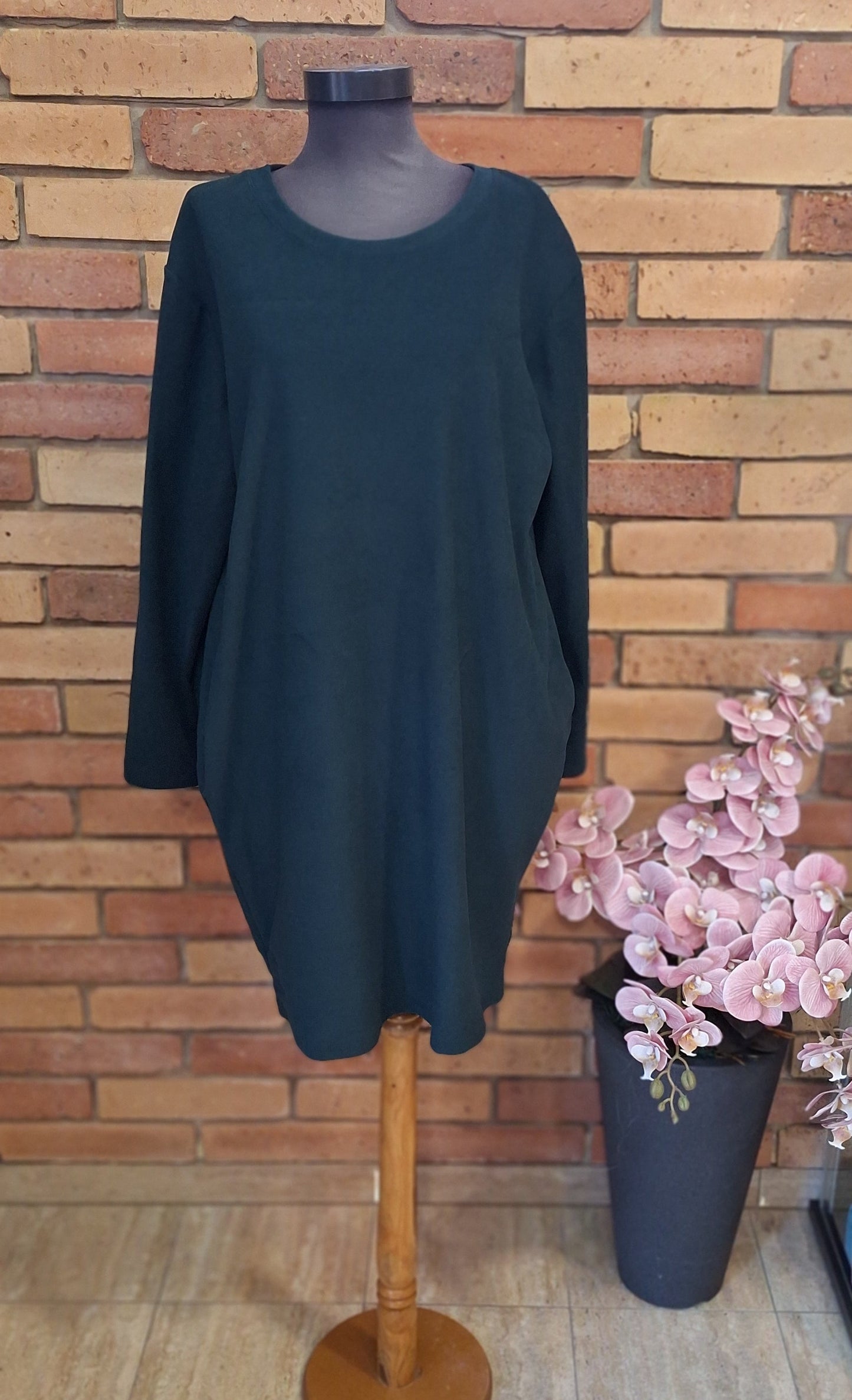 Egyszínű polár tunika