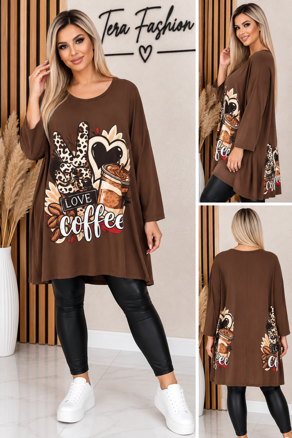 COLORS 🌈 Plus Size tunika több mintával