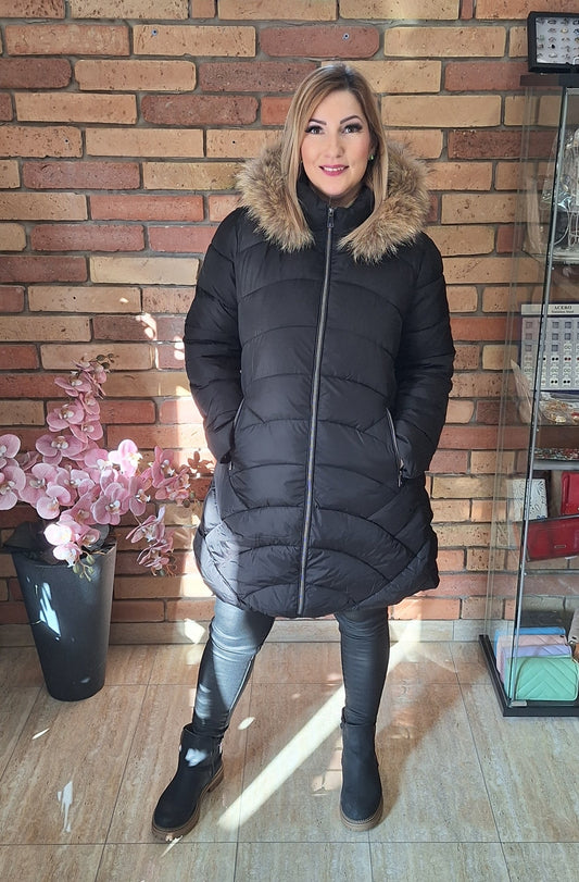 Steppelt téli kabát