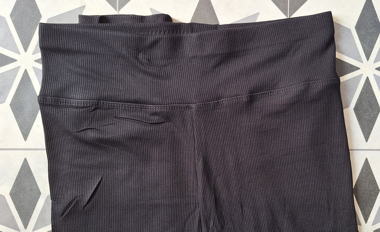 Pamut bordázott leggings