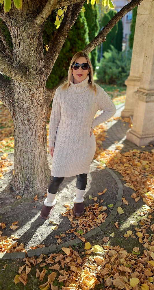 Kötött garbós tunika